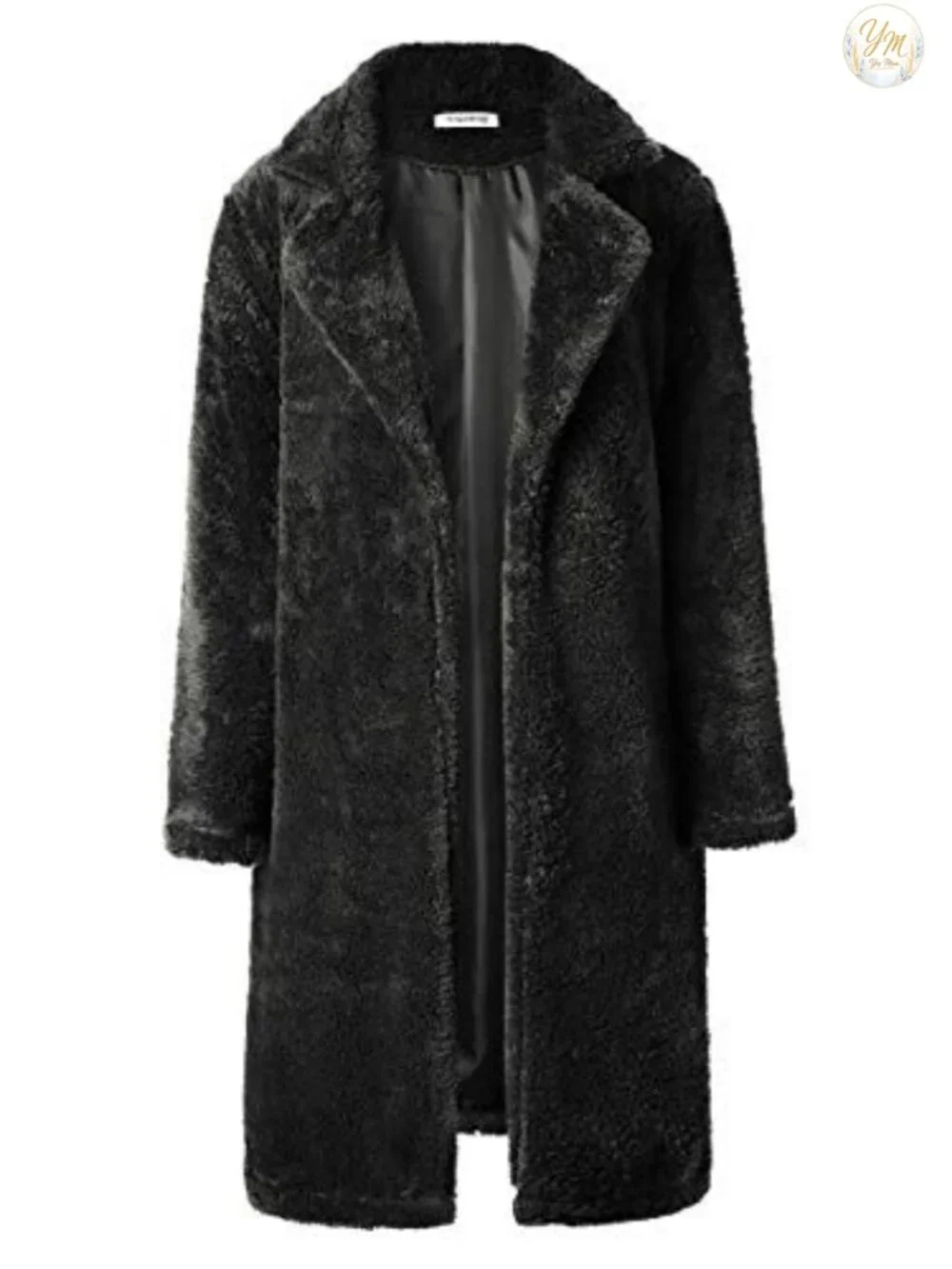 Faux Fur Open Front Fuzzy Cardigan Coat Women's Fleece Winter Jacket